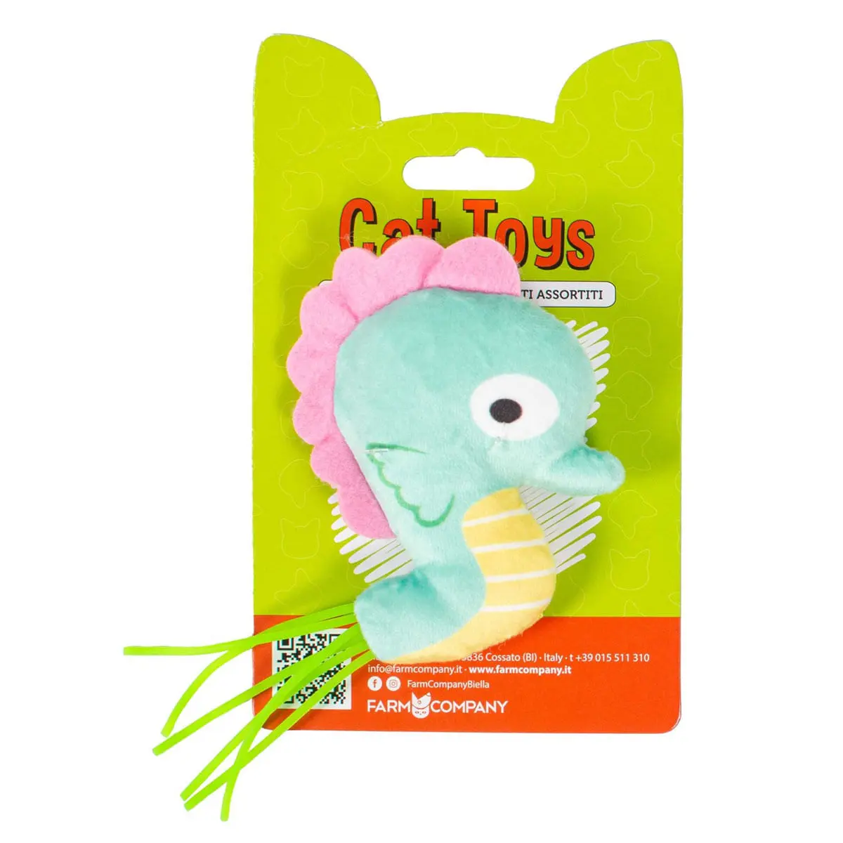 FARM COMPANY Jucarie pentru Pisici, Calut de Mare, Catnip, 9cm - Image 3