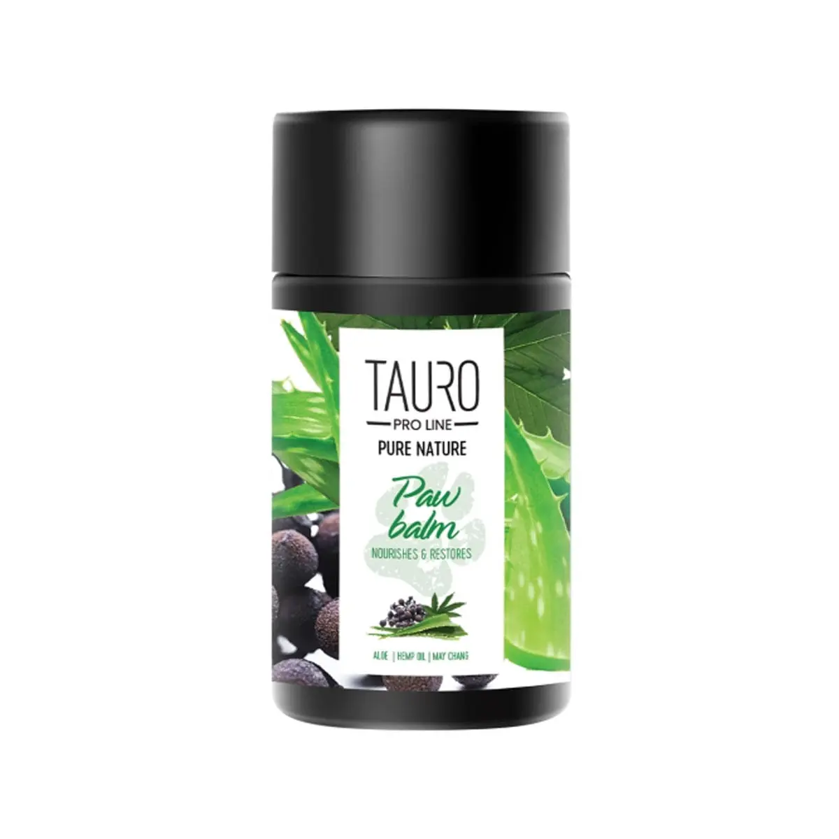 TAURO PRO LINE Pure Nature Paw Balm Nourishes & Restores, Balsam pentru Labute, Caini si Pisici ,75ml