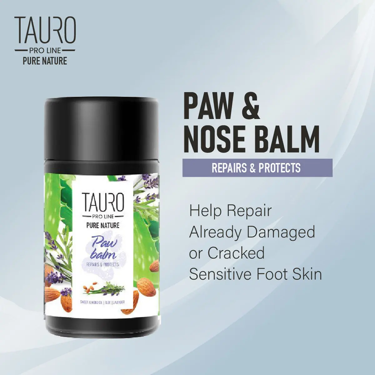 TAURO PRO LINE Pure Nature Paw Balm Repairs & Protects, Balsam pentru Labute, Caini si Pisici ,75ml - Image 3
