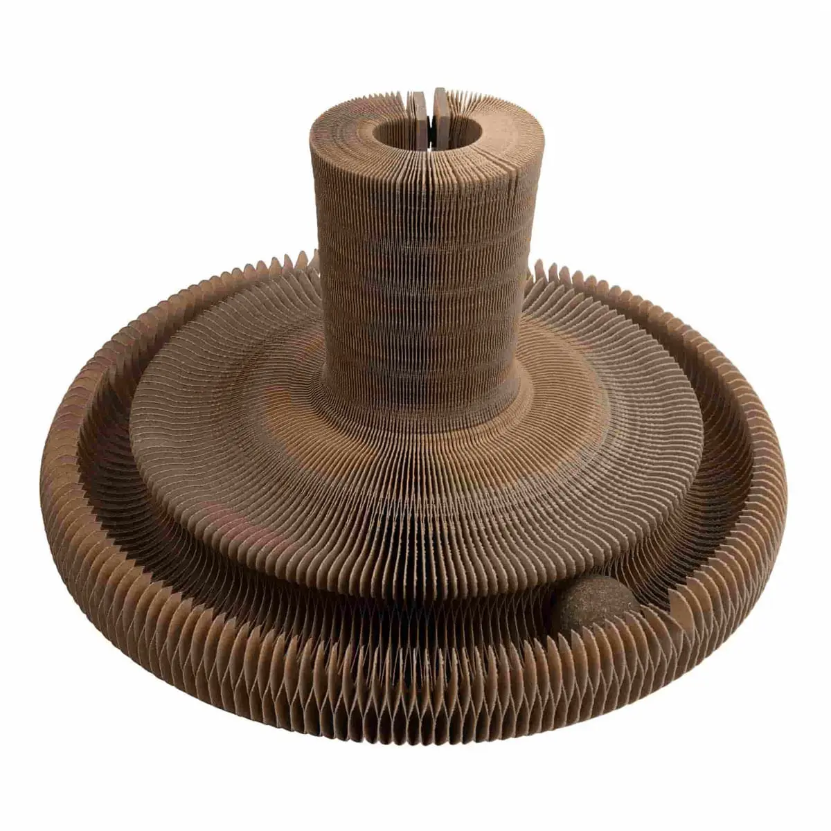 DISTRICT 70 Maze, 3-in-1, Jucarie Pat din Carton pentru Pisici 50 x 50 x 18cm - Image 3