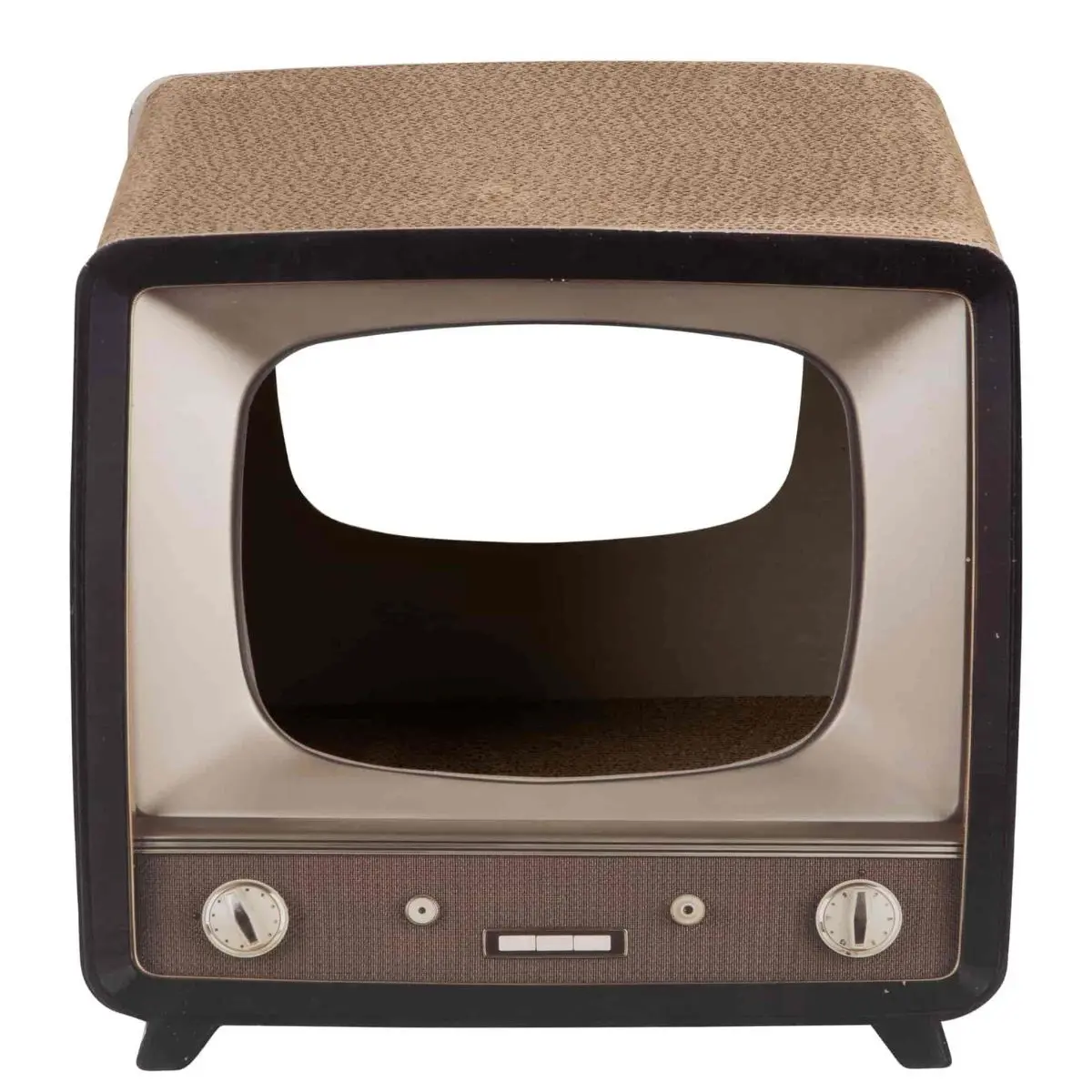 DISTRICT 70 Casuta de Pisici Telly cu Placa de Zgariat, 39 x 29 x 37 cm - Image 3