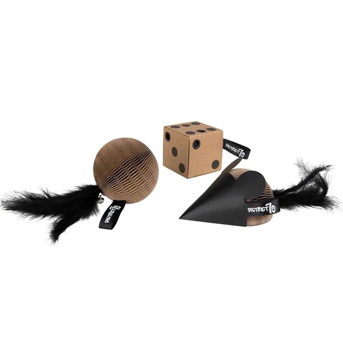 DISTRICT 70 Jucarii Pisica, Gift Box, 3 bucati - Image 3