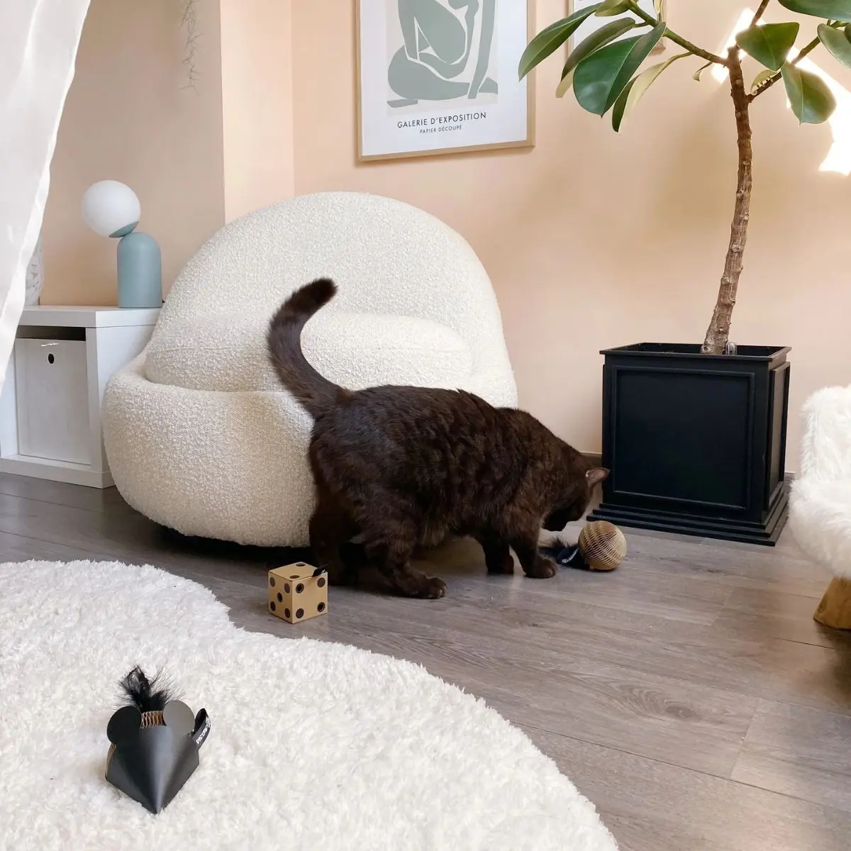 DISTRICT 70 Jucarii Pisica, Gift Box, 3 bucati - Image 8