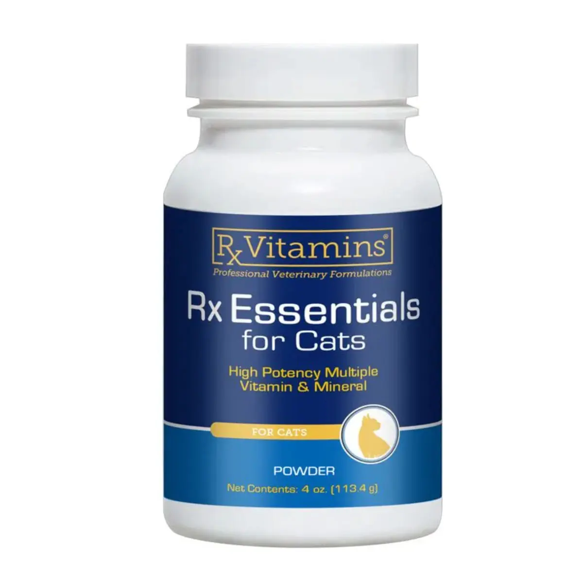 RX VITAMINS Essentials Feline, multivitamine pisici, pudra RX VITAMINS Essentials Feline, multivitamine pisici, flacon, 113.4g pudra - Image 2