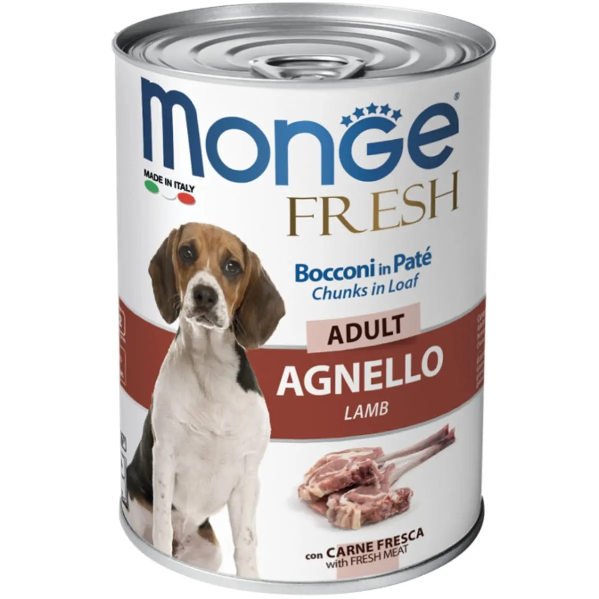 MONGE Fresh, XS-XL, Miel, conserva hrana umeda caini, (in suc propriu), 400g