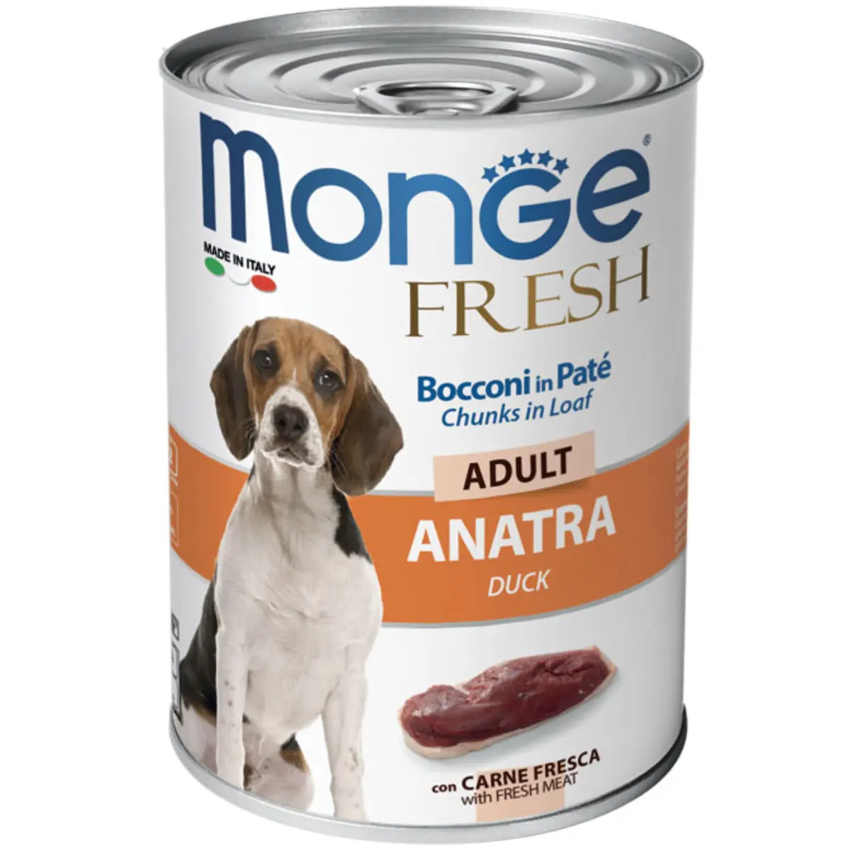 MONGE Fresh, XS-XL, Rata, conserva hrana umeda caini, (in suc propriu), 400g