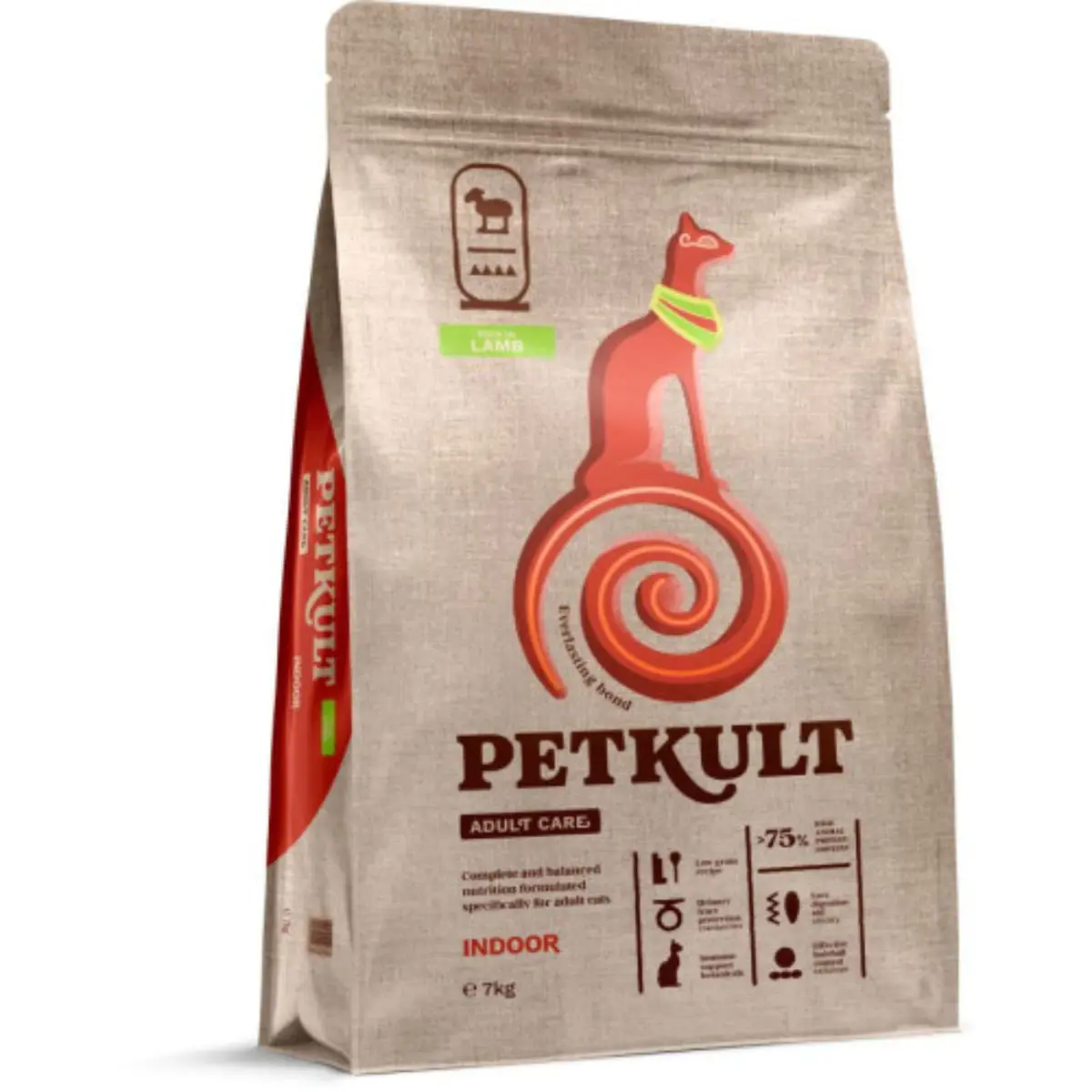 PETKULT Adult Care Indoor, Miel, hrana uscata pisici, 7kg - Image 2