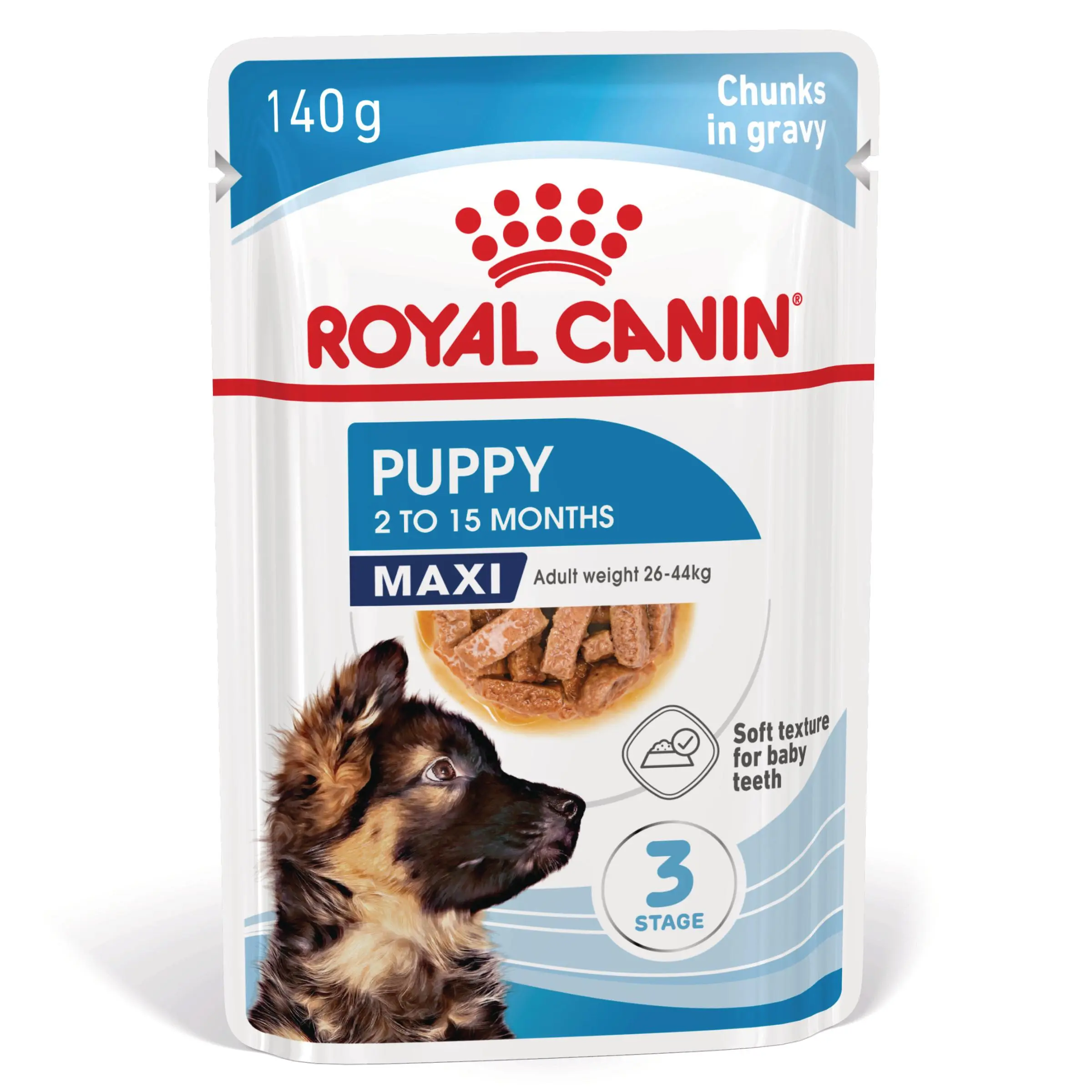 ROYAL CANIN Maxi Puppy, hrana umeda caini junior, (in sos), bax, 140g x 10buc