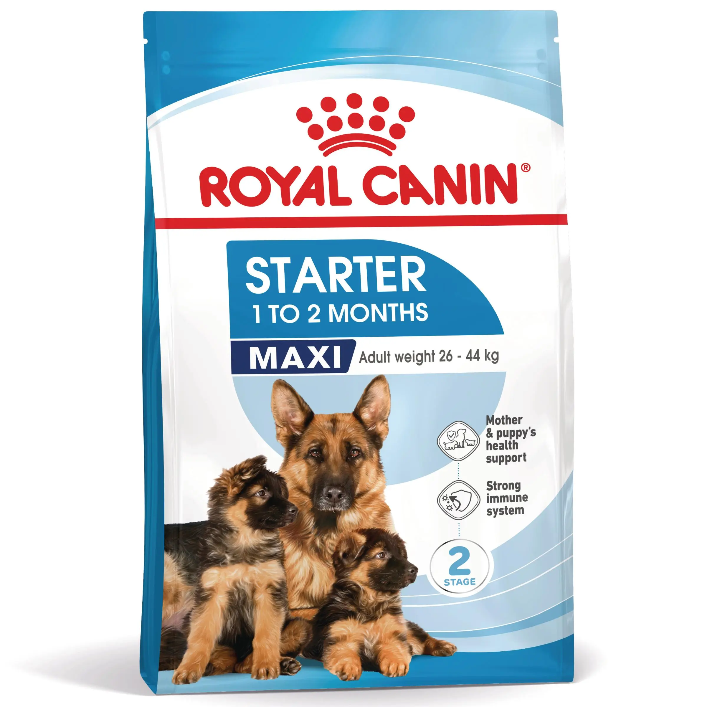 ROYAL CANIN Maxi Starter Mother & Babydog, mama si puiul, hrana uscata caini, 15kg