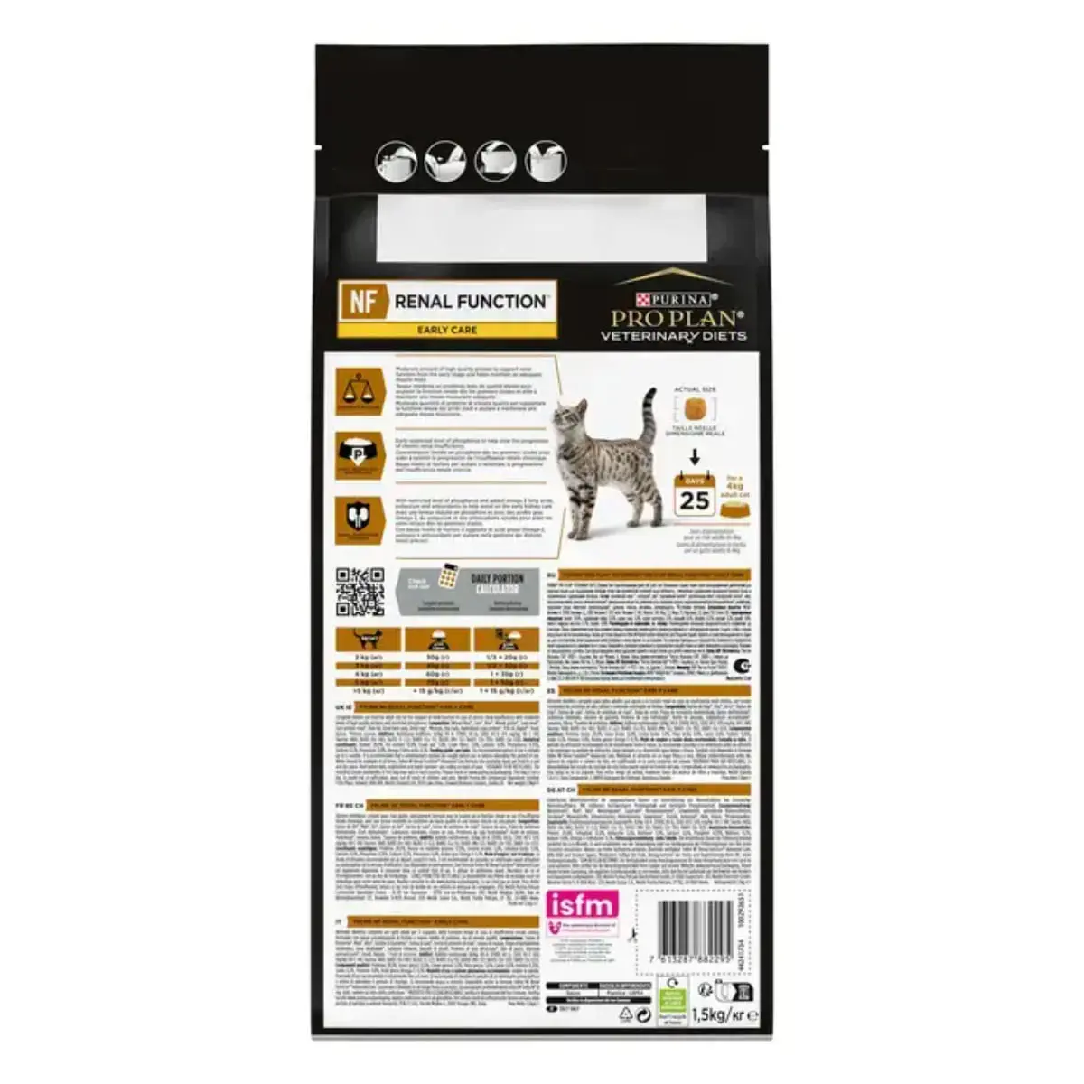 PURINA Pro Plan Veterinary Diets NF Advance Care, Pasare, dieta veterinara, hrana uscata pisici, sistem renal, 1.5kg - Image 3