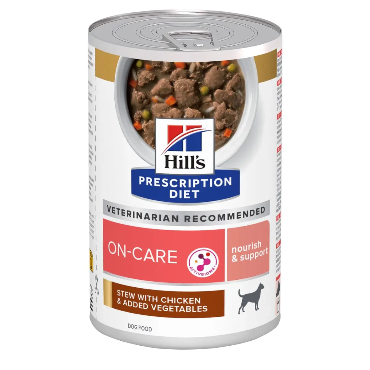 HILL'S Prescription Diet On - Care Stew, XS-XL, Pui si Tocana de Legume, dieta veterinara, conserva hrana umeda caini, convalescenta, (in sos), 354g