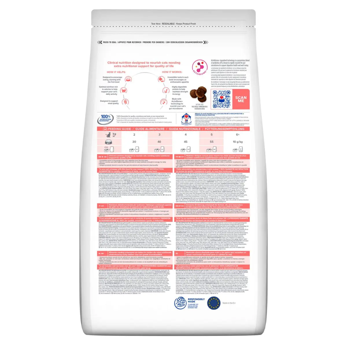 HILL'S Prescription Diet On - Care, Pui, dieta veterinara, hrana uscata pisici, convalescenta, 1.5kg - Image 3