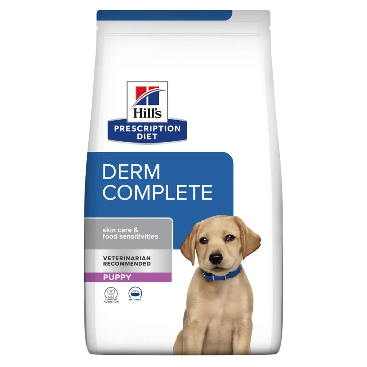 HILL'S Prescription Diet Puppy Derm Complete, XS-XL, Ou, dieta veterinara, hrana uscata caini junior, piele & blana, 4kg - Image 2