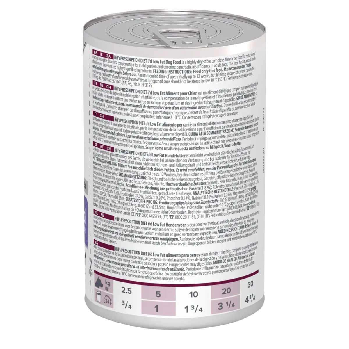 HILL'S Prescription Diet i/d Low Fat, XS-XL, Pui, dieta veterinara, conserva hrana umeda caini, sistem digestiv, obezitate, (pate), 200g - Image 3