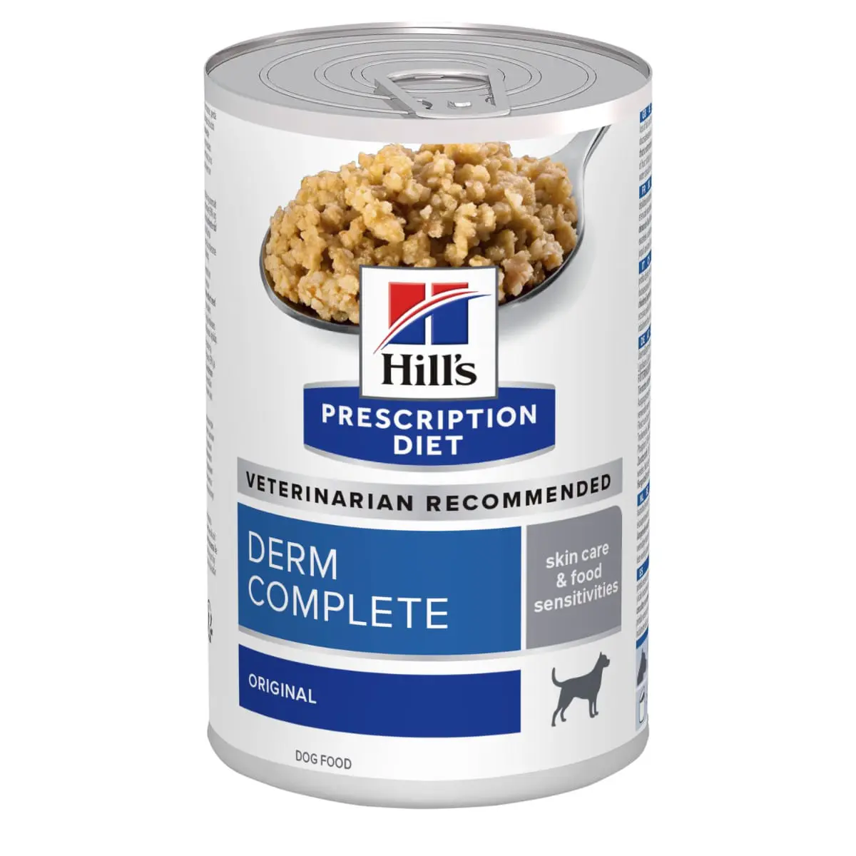 HILL'S Prescription Diet Derm Complete, XS-XL, Ou, dieta veterinara, conserva hrana umeda caini, piele & blana, (pate), 370g - Image 2