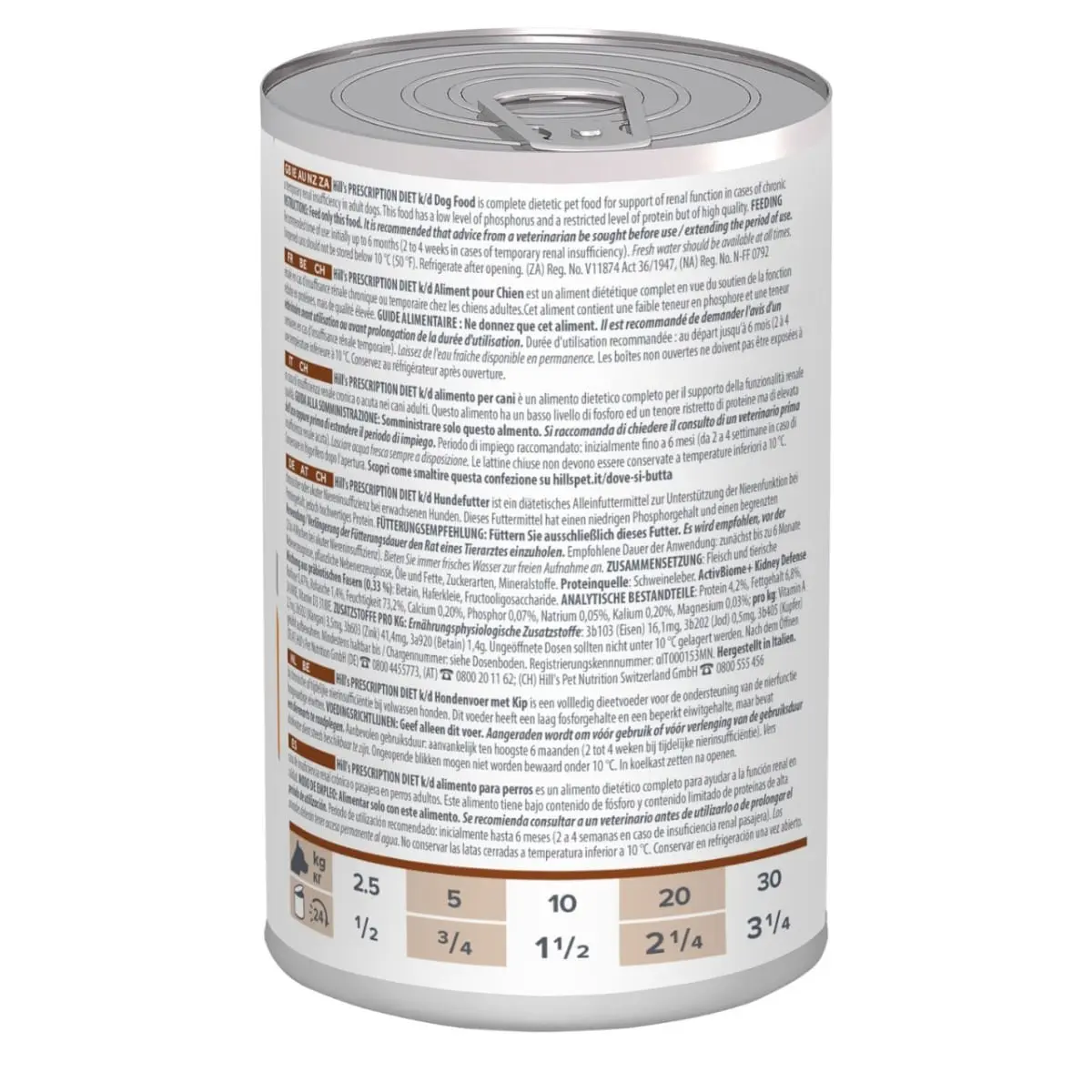 HILL'S Prescription Diet K/D, XS-XL, Pui, dieta veterinara, conserva hrana umeda caini, sistem renal, (pate), 350g - Image 3