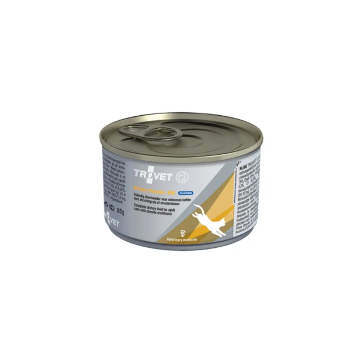 TROVET Urinary Struvite ASD, Pui, dieta veterinara, conserva hrana umeda pisici, sistem urinar, (pate), 100g - Image 2