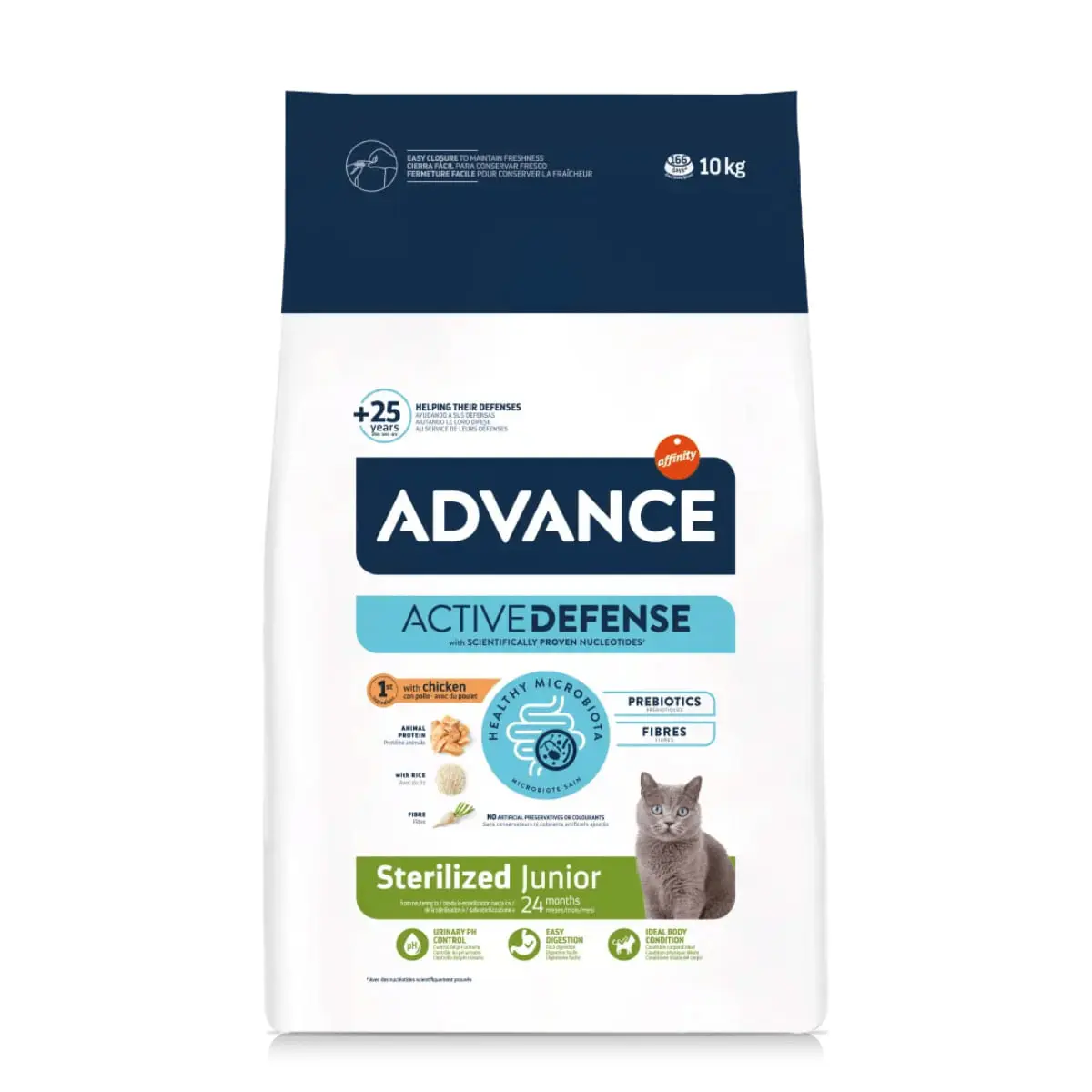 ADVANCE Junior Sterilised, Pui, hrana uscata pisici sterilizate junior, 10kg - Image 2
