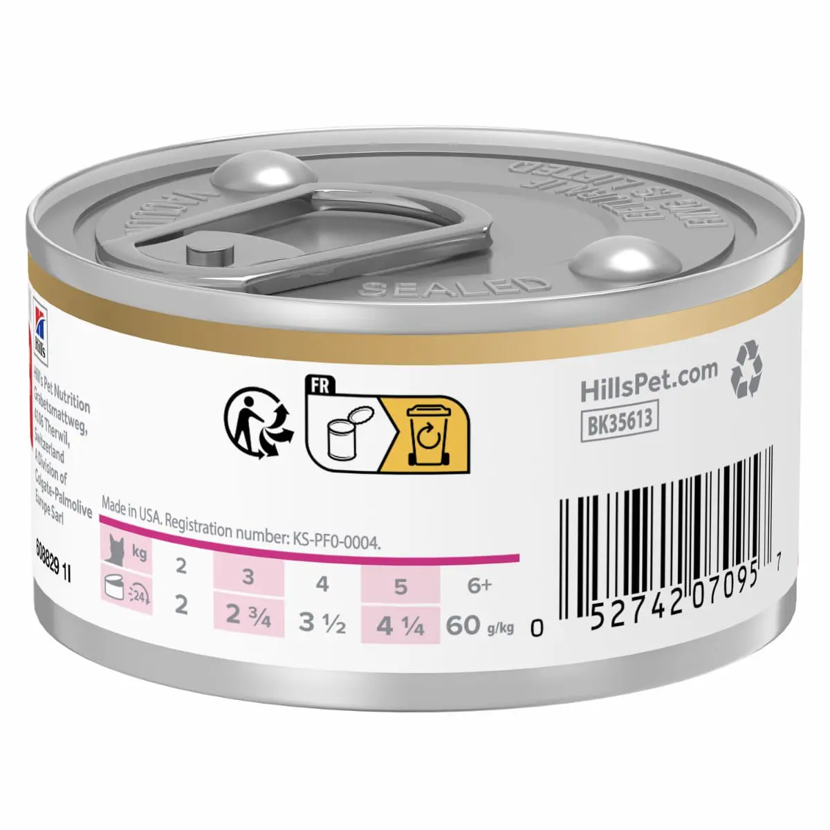 HILL'S Prescription Diet Gastrointestinal Biome Stress, Pui, dieta veterinara, conserva hrana umeda pisici, sistem digestiv, (in sos), 82g - Image 3