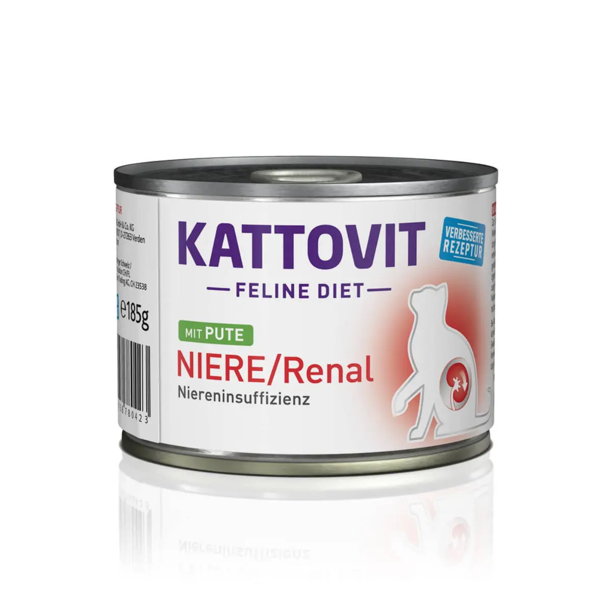 KATTOVIT Renal, Curcan, dieta veterinara, conserva hrana umeda pisici, sistem renal, (in aspic), bax, 185g x 12buc - Image 3