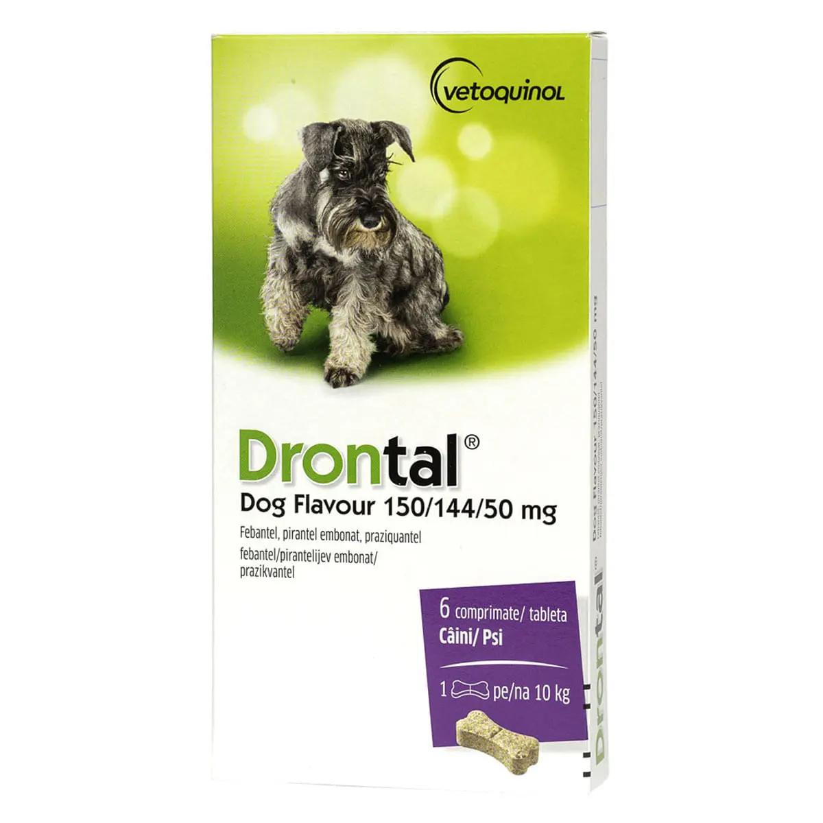 Drontal Dog Flavour, 6 tablete