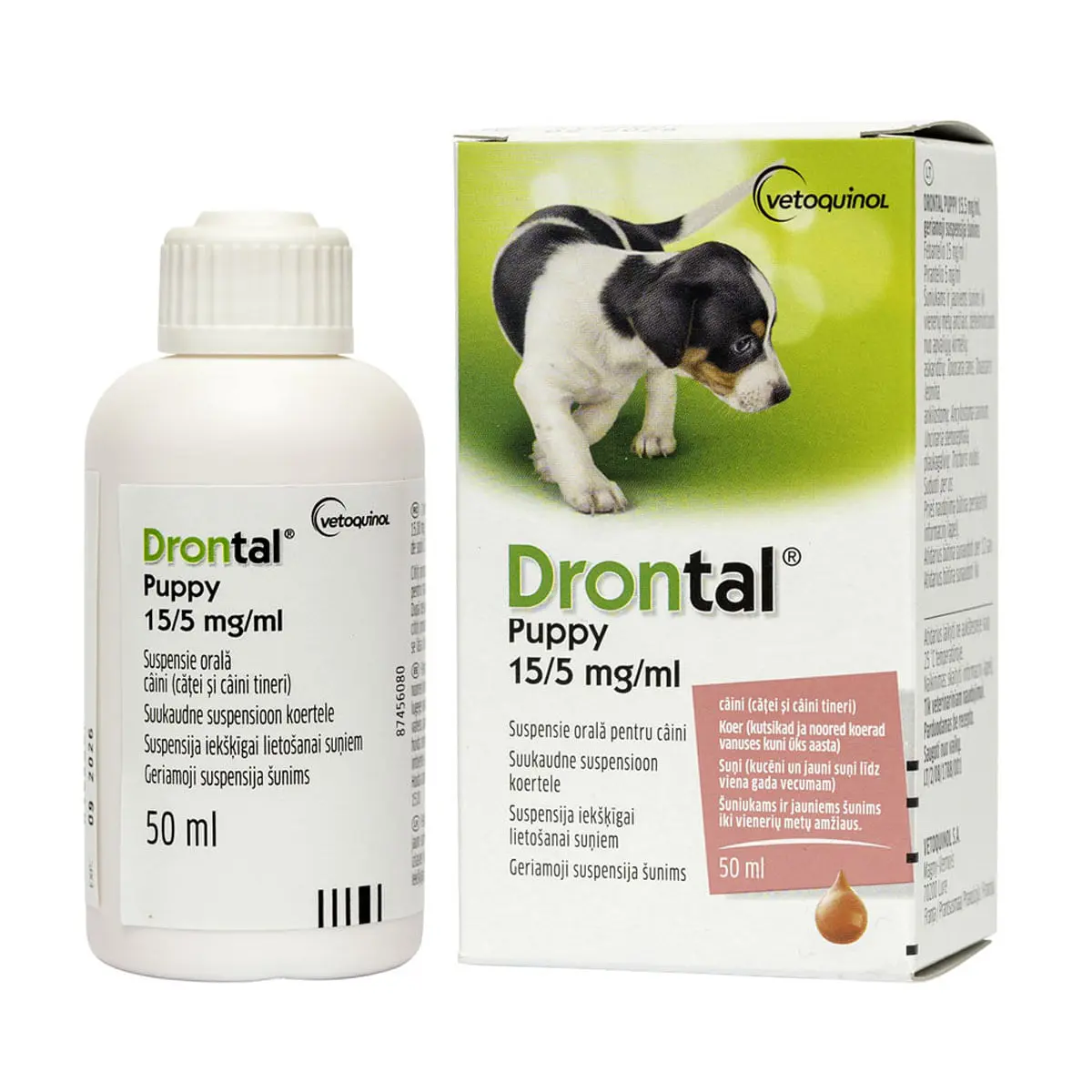Drontal Puppy Suspension 50ml - Image 2