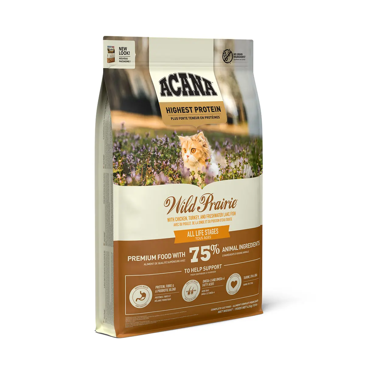 ACANA Highest Protein Wild Prairie, hrana uscata fara cereale pisici ACANA Regionals Wild Prairie, hrana uscata fara cereale pisici, 4.5kg - Image 2