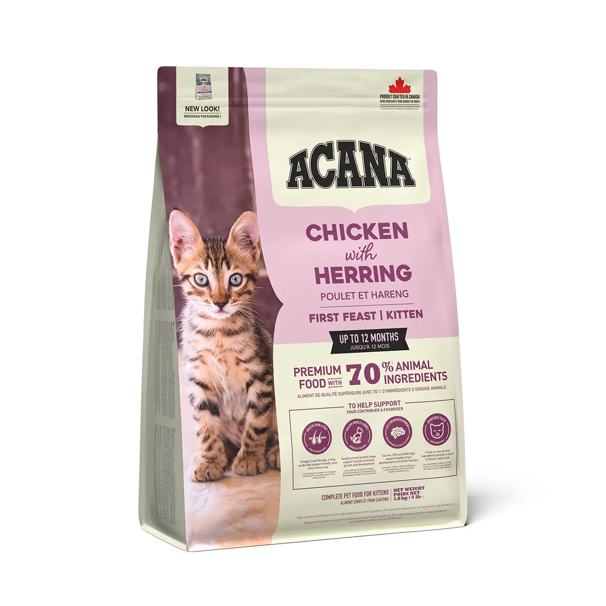 ACANA First Feast, Junior, hrana uscata pisici junior, 1.8kg