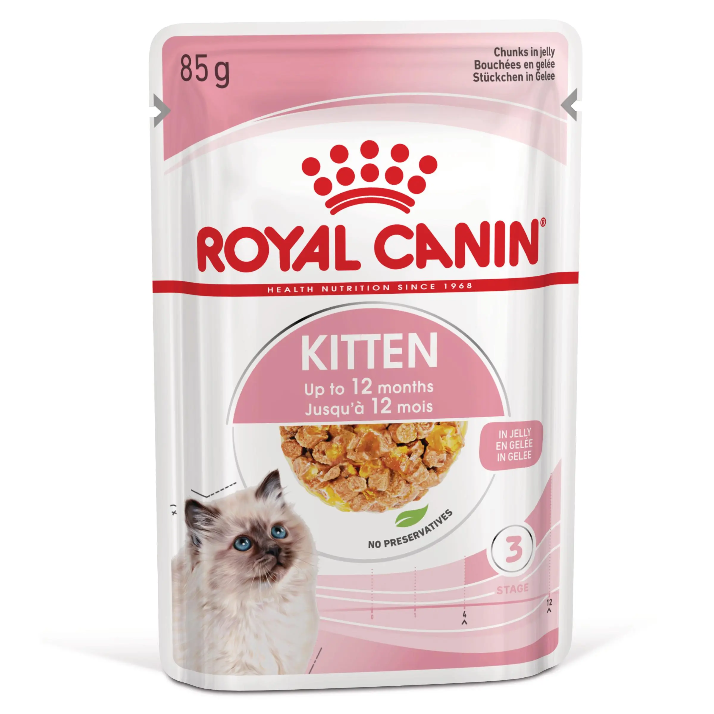 ROYAL CANIN Kitten, hrana umeda pisici, (in aspic), 85g - Image 3