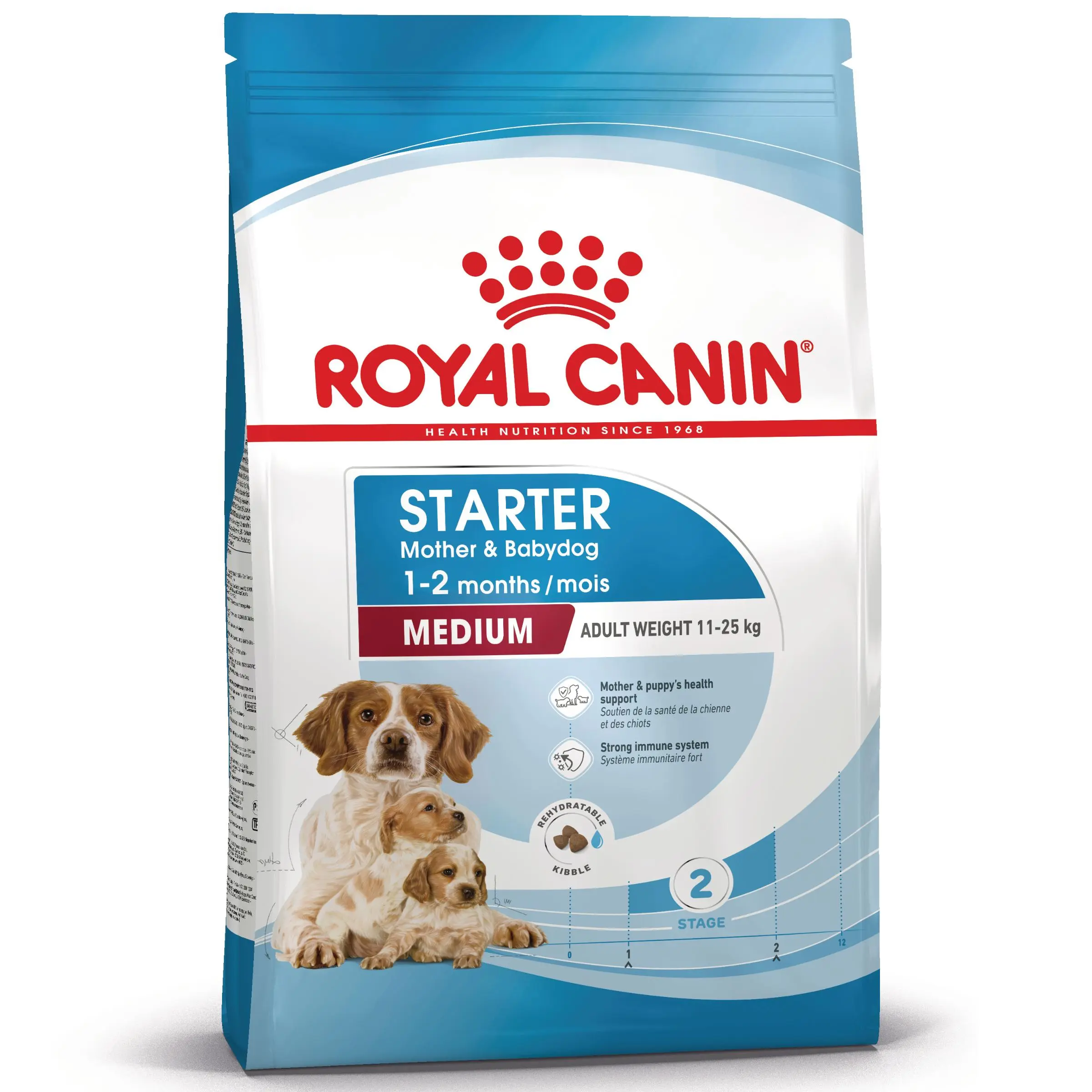 ROYAL CANIN Medium Starter Mother & Babydog, mama si puiul, hrana uscata caini, 4kg - Image 3