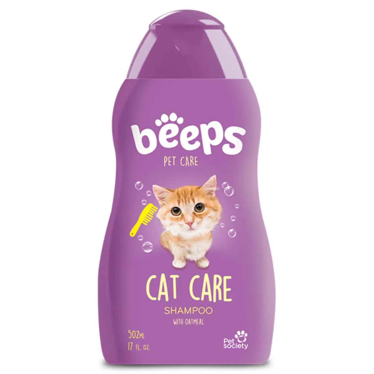 BEEPS Cat Care, sampon pisici, Struguri, flacon, 502ml - Image 2