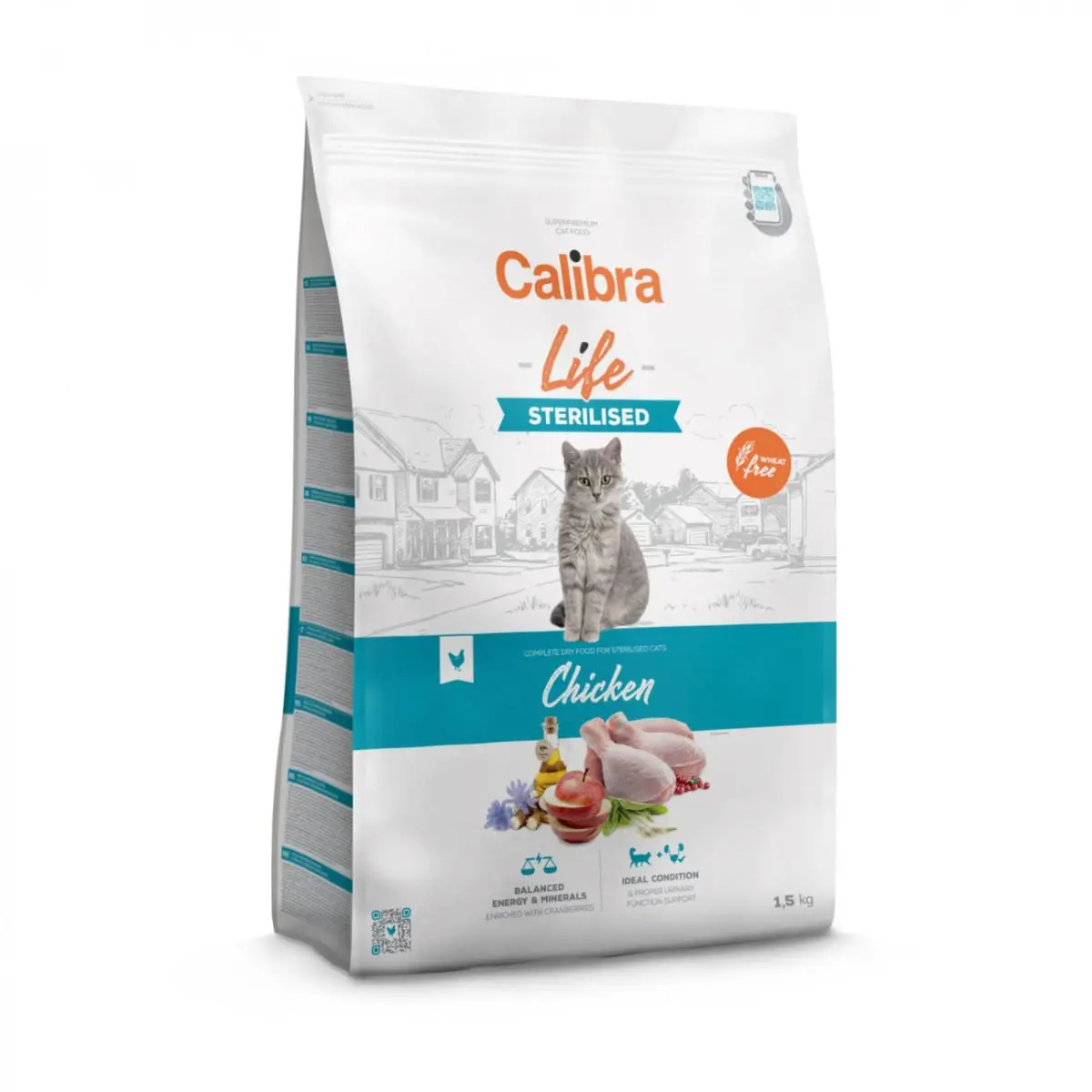 CALIBRA Life Sterilised , Pui, hrana uscata pisici sterilizate, 6kg - Image 2
