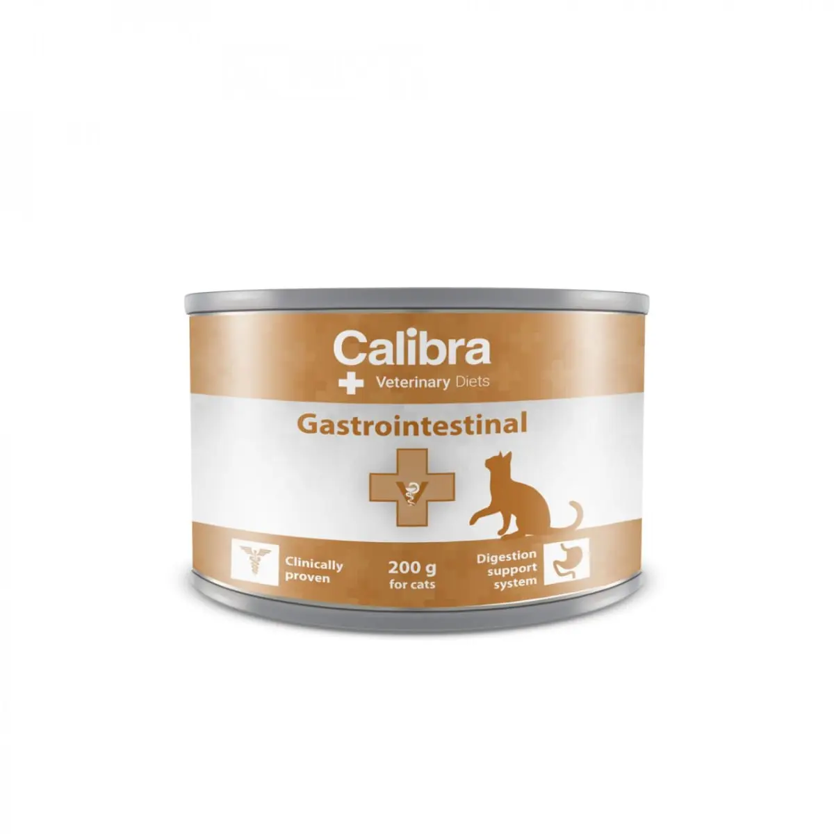 CALIBRA Veterinary Diets Gastrointestinal, Pui, dieta veterinara, conserva hrana umeda pisici, sistem digestiv, (pate), 200g - Image 2