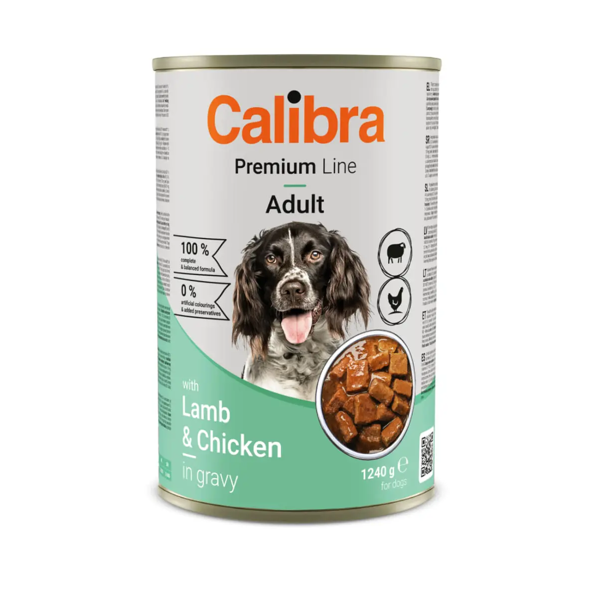 CALIBRA Premium Line, XS-XL, Miel si Pui, conserva hrana umeda caini, (in sos), 1240g