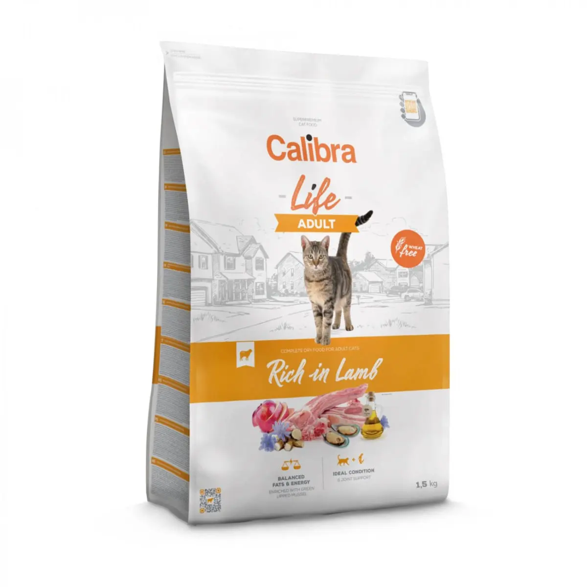 CALIBRA Life, Miel, hrana uscata pisici, 1,5kg