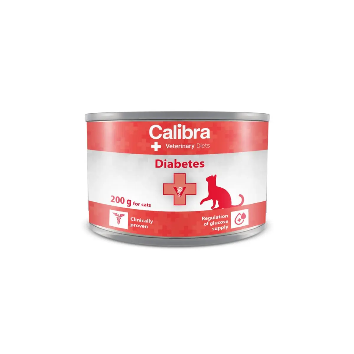 CALIBRA Veterinary Diets Diabetes, Curcan, dieta veterinara, conserva hrana umeda monoproteica pisici, diabet, (pate), 200g