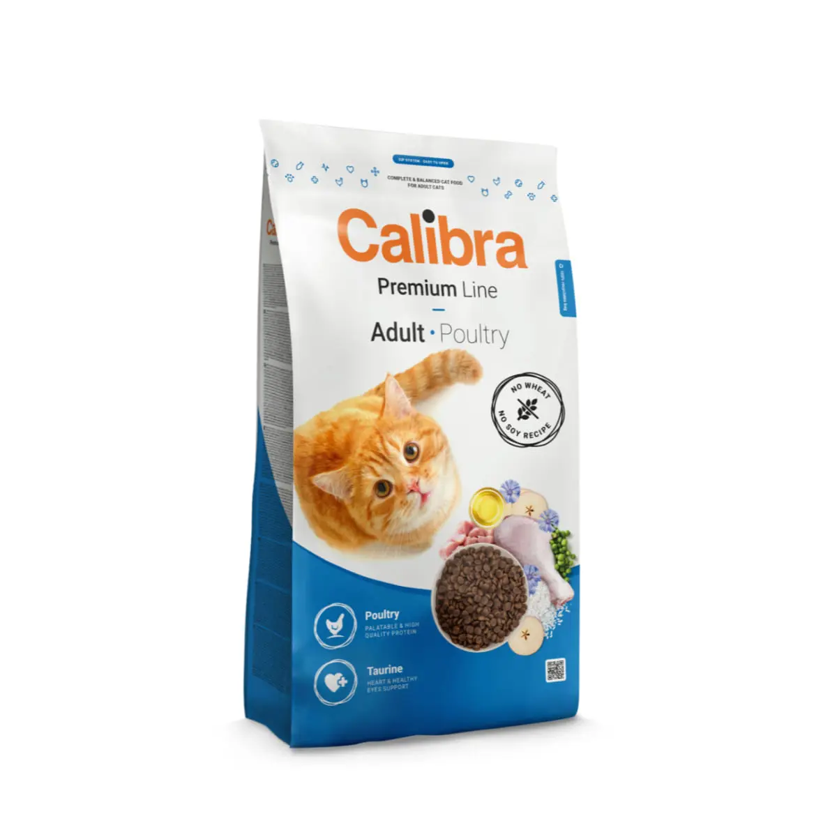 CALIBRA Premium Line, Pasare, hrana uscata pisici, 2kg - Image 2