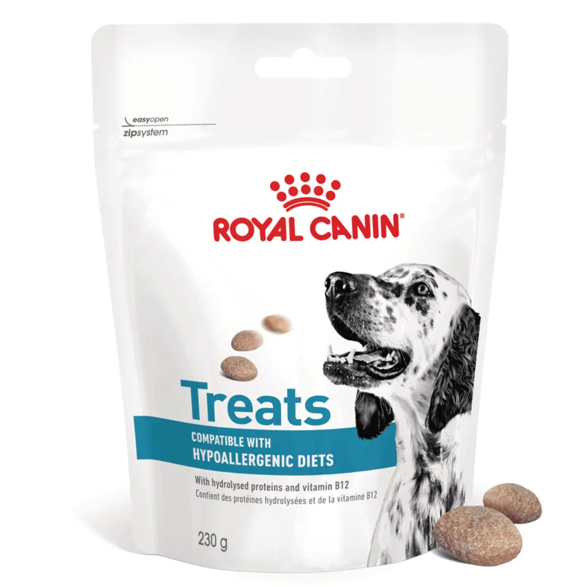 ROYAL CANIN VETERINARY DIET Hypoallergenic Treats, punguta recompense functionale caini, alergii, 230g - Image 2