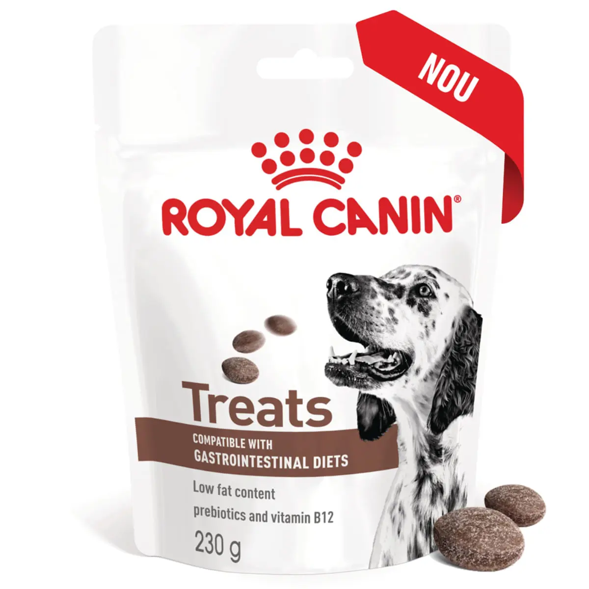 ROYAL CANIN VETERINARY DIET Gastrointestinal Treats, punguta recompense functionale caini, sistem digestiv, 230g - Image 3