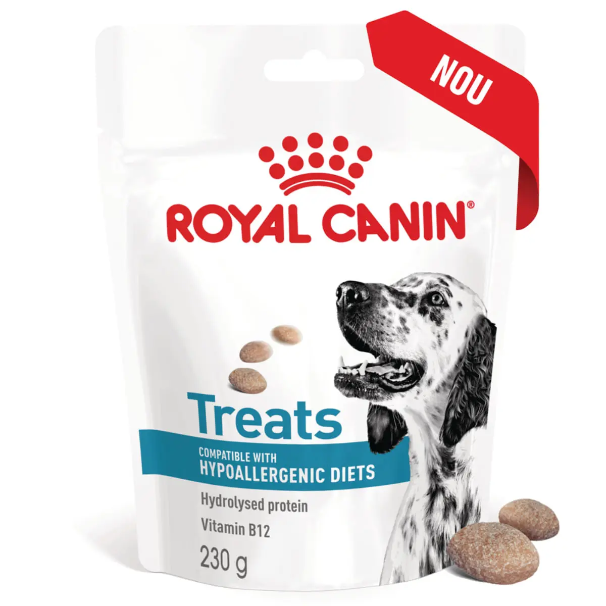 ROYAL CANIN VETERINARY DIET Hypoallergenic Treats, punguta recompense functionale caini, alergii, 230g - Image 3