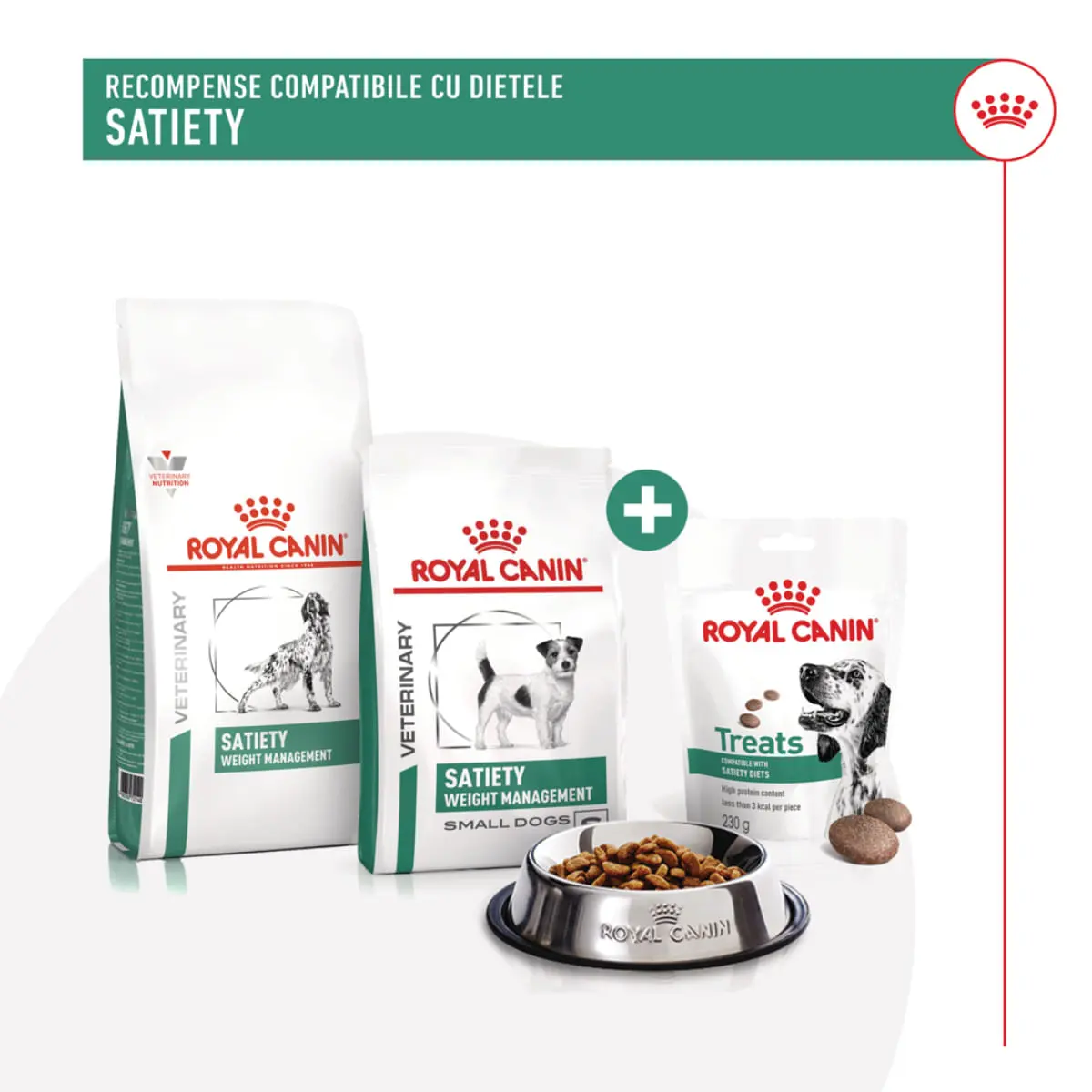 ROYAL CANIN VETERINARY DIET Satiety Treats, punguta recompense functionale caini, obezitate, 230g - Image 8