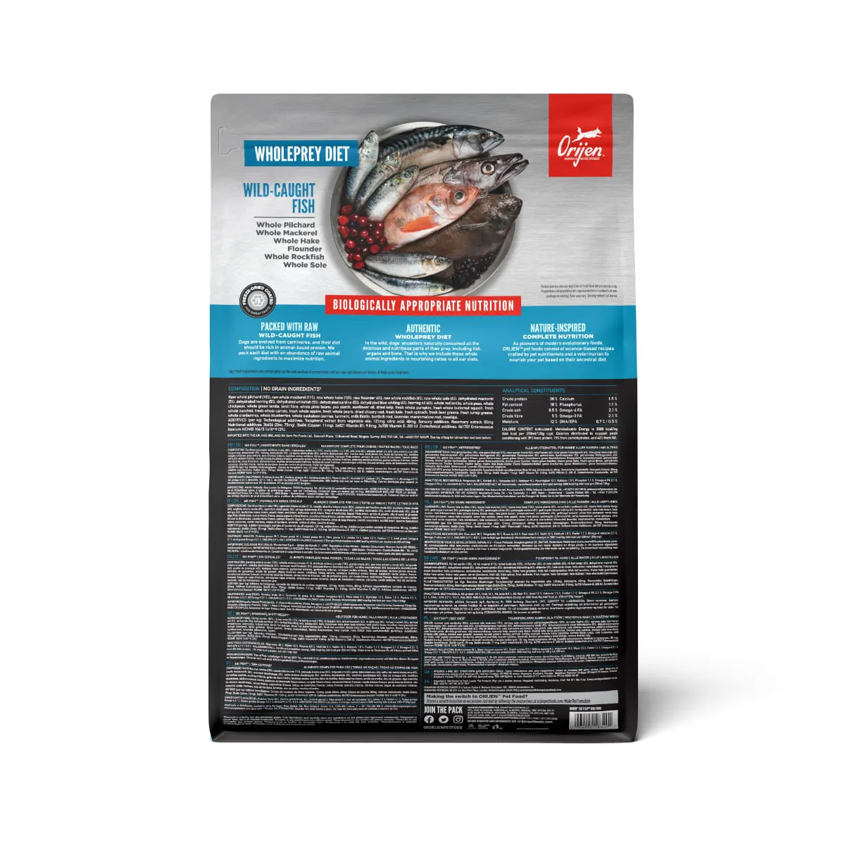 ORIJEN Six Fish, hrana uscata fara cereale caini, 2kg - Image 3