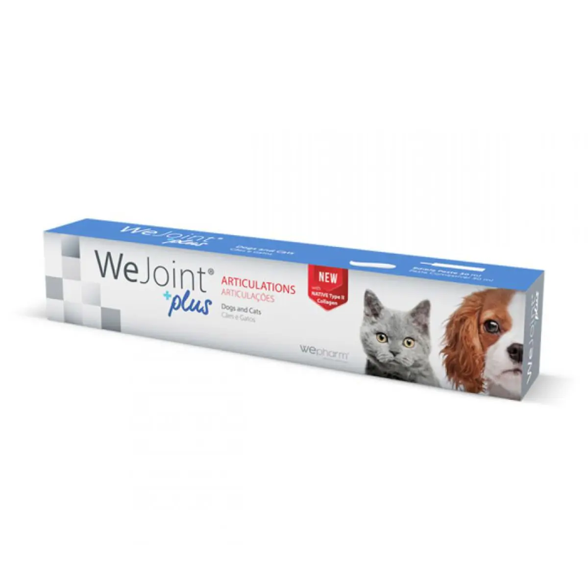 WEPHARM WeJoint Plus Small Breeds & Cats, supliment sistem articular caini, pasta orala WEPHARM WeJoint Plus Small Breeds & Cats, XS-S, supliment sistem articular caini si pisici, flacon cu aplicator, 30ml pasta orala