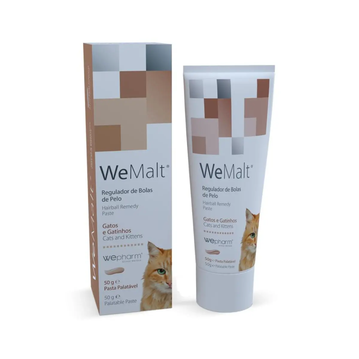 WEPHARM WeMalt, supliment sistem digestiv, limitarea ghemurilor de blana pisici, pasta orala WEPHARM WeMalt, supliment sistem digestiv, limitarea ghemurilor de blana pisici, flacon, 50g pasta orala
