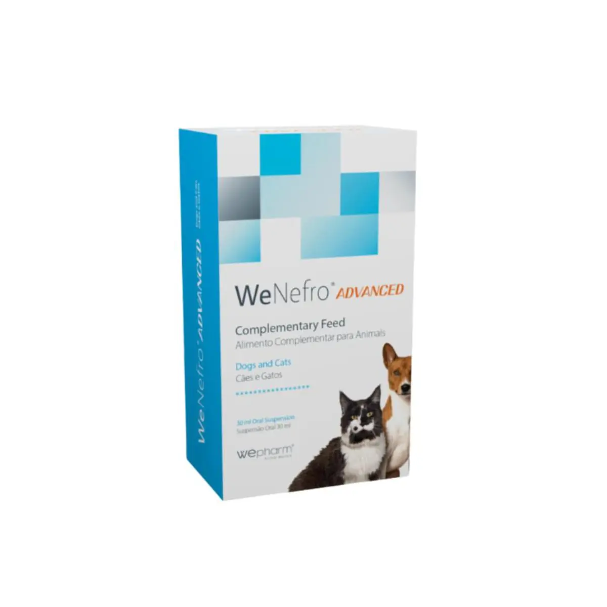 WEPHARM WeNefro Advanced, supliment sistem renal caini, suspensie orala WEPHARM WeNefro Advanced, XS-XL, supliment sistem renal caini si pisici, flacon cu aplicator, 30ml suspensie orala