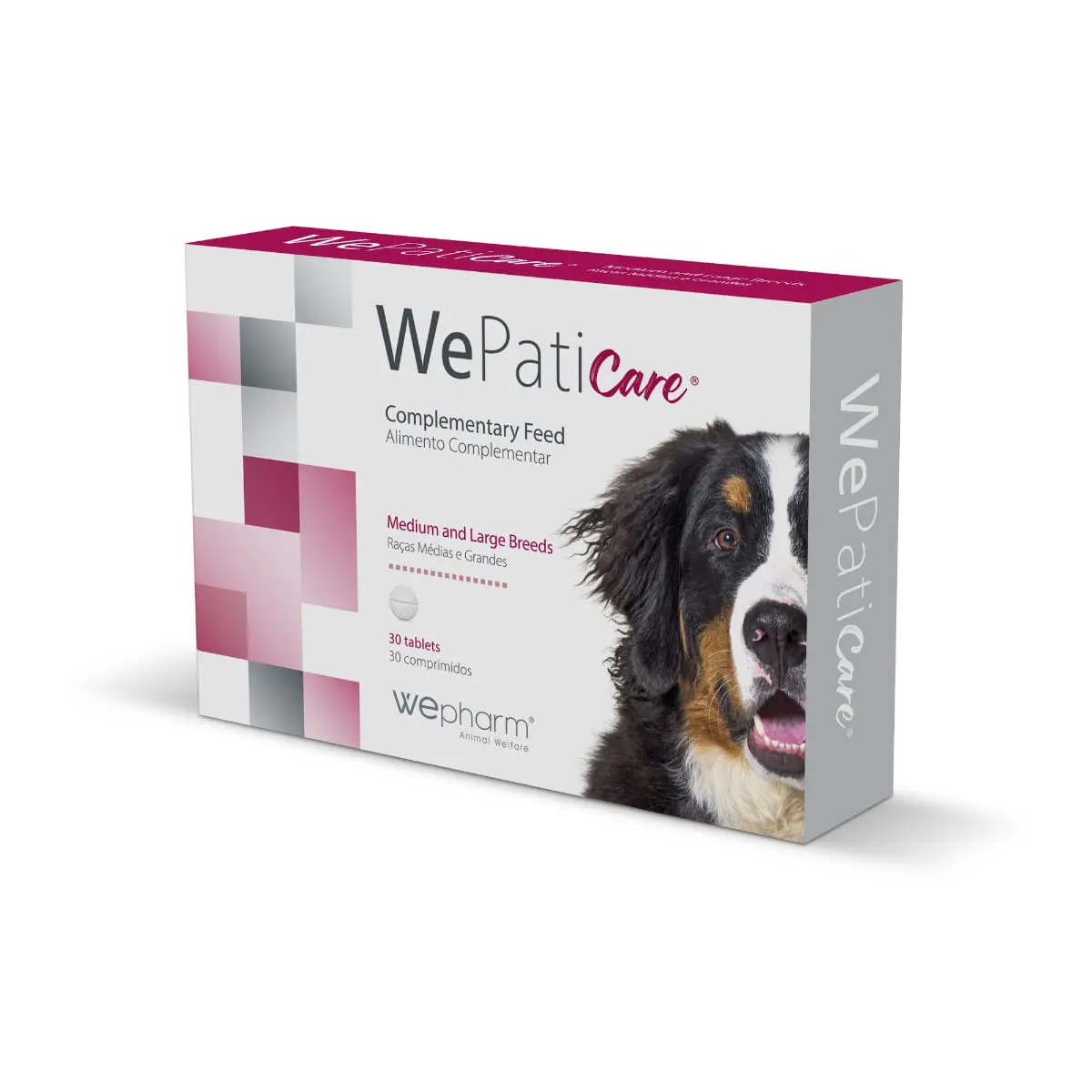 WEPHARM WePatiCare, supliment sistem hepatic caini, comprimate WEPHARM WePatiCare, M-XL, supliment sistem hepatic caini, flacon, 30 comprimate