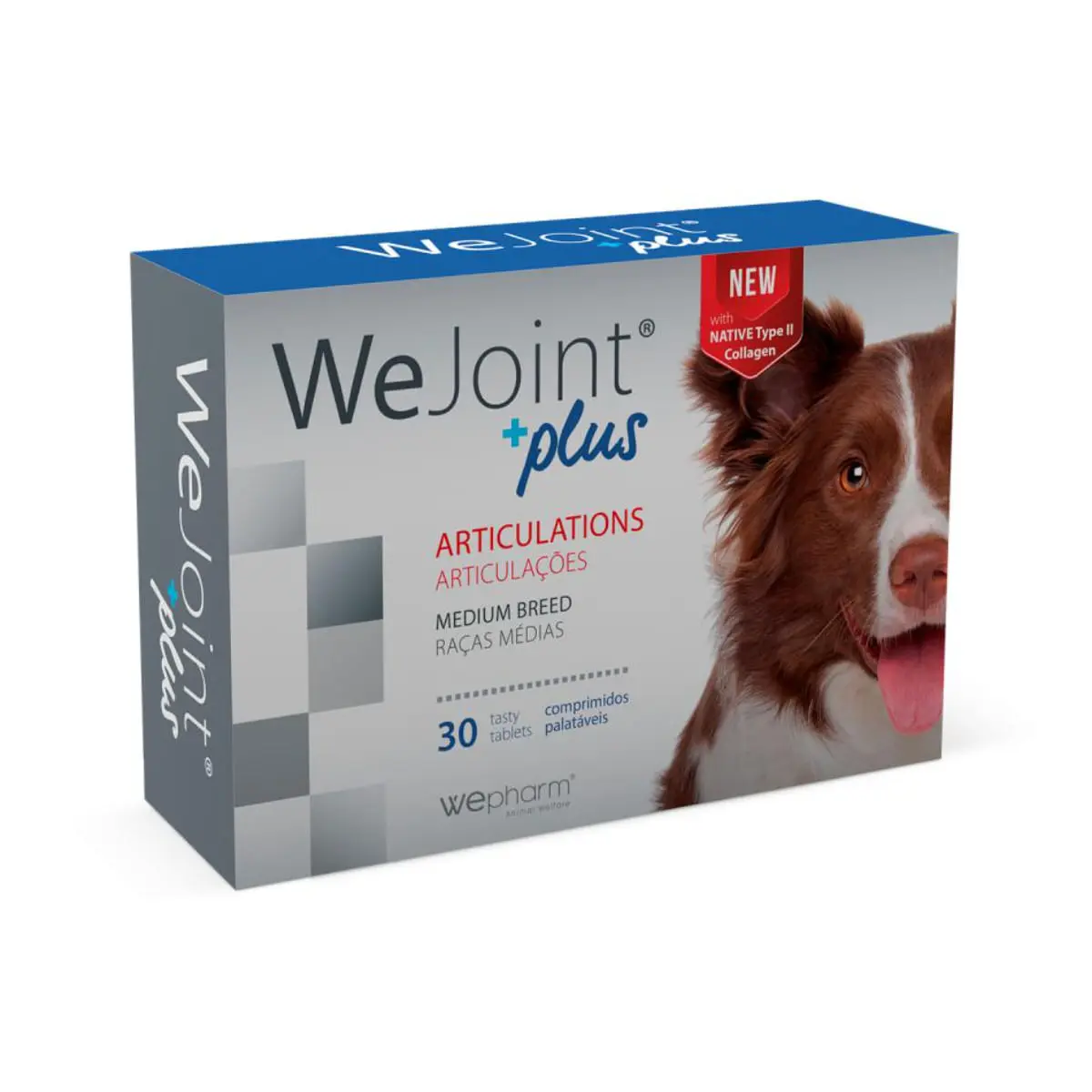 WEPHARM WeJoint Plus Medium Breeds, supliment sistem articular caini, comprimate WEPHARM WeJoint Plus Medium Breeds, M, supliment sistem articular caini, flacon, 30 comprimate - Image 2