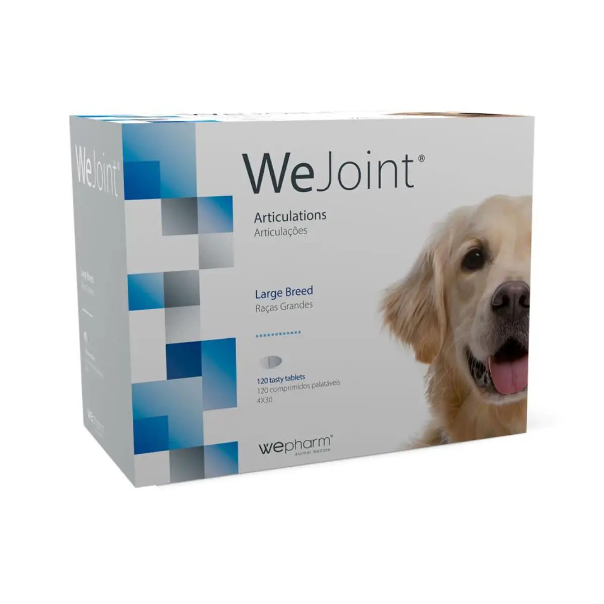 WEPHARM WeJoint Large Breeds, supliment sistem articular caini, comprimate WEPHARM WeJoint Large Breeds, L-XL, supliment sistem articular caini, flacon, 120 comprimate - Image 2