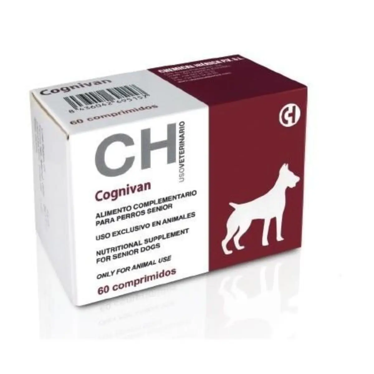 CHEMICAL IBERICA Cognivan Neuroprotect Senior, supliment sistem nervos & calmante caini senior, comprimate CHEMICAL IBERICA Cognivan Neuroprotect Senior, XS-XL, supliment sistem nervos & calmante caini senior, cutie, 60 comprimate - Image 2
