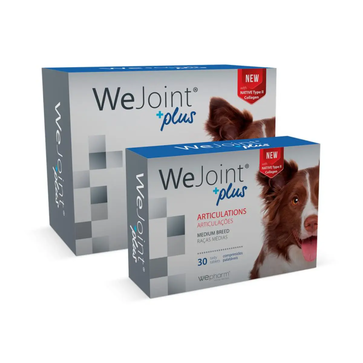 WEPHARM WeJoint Plus Medium Breeds, supliment sistem articular caini, comprimate WEPHARM WeJoint Plus Medium Breeds, M, supliment sistem articular caini, flacon, 30 comprimate - Image 3